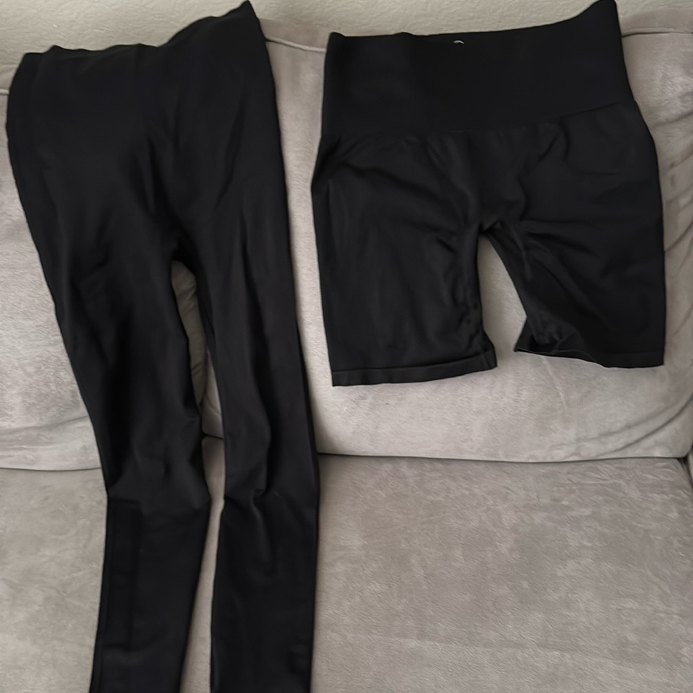 Blanqi post partum shorts and leggings